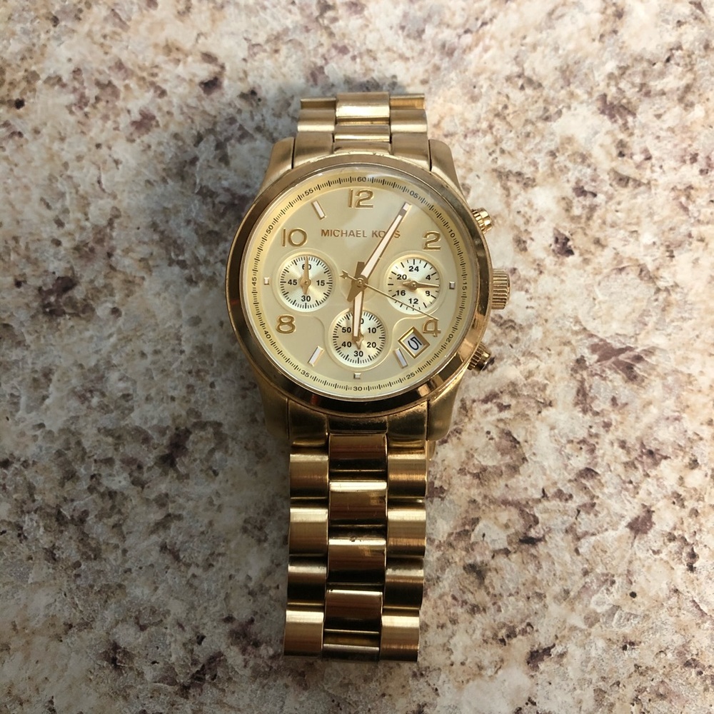 Gold Michael Kors Watch